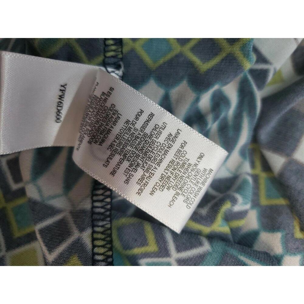 BCBGENERATION GREEN MULTICOLOR GEOMETRIC PATTERN … - image 11